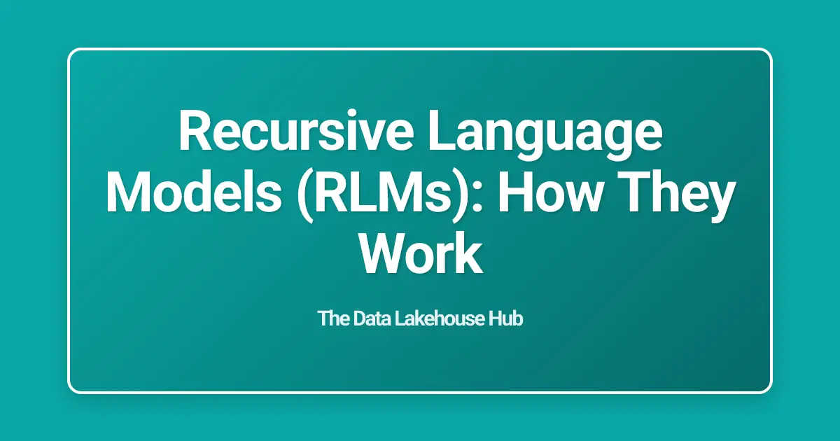 Recursive Language Models (RLMs): How They Work