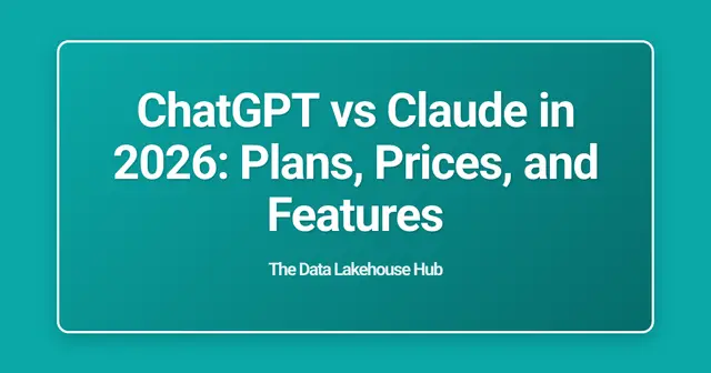 ChatGPT vs Claude in 2026: Plans, Prices, and Features