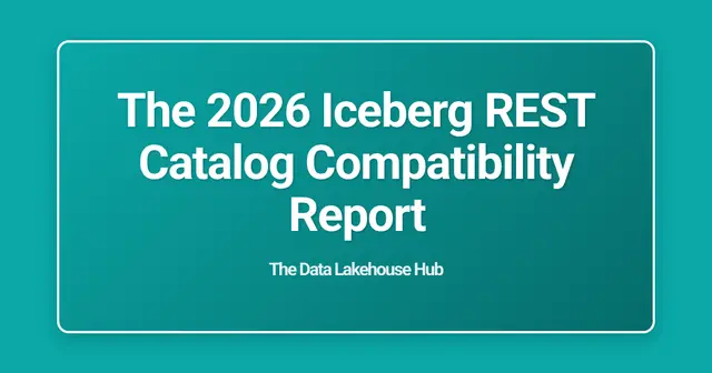 The 2026 Iceberg REST Catalog Compatibility Report